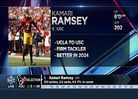Texans select Kamari Ramsey with No.141 pick in 2026 draft