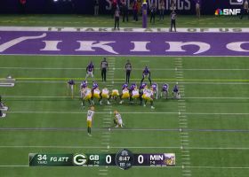 Anders Carlson's 34-yard FG opens scoring in Packers-Vikings