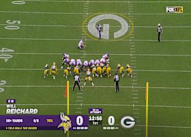 Will Reichard's 52-yard field goal splits the uprights to open scoring