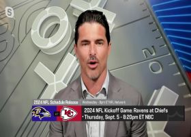 David Carr reacts to Ravens-Chiefs being named 2024 NFL Kickoff Game | 'NFL Total Access'