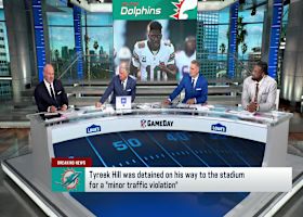 'NFL GameDay Morning' reacts to Tyreek Hill being detained on his way to Hard Rock Stadium