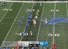 Scotty Miller's fourth-down reception keeps Steelers' drive alive