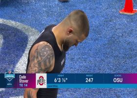 Cade Stover runs official 4.65-second 40-yard dash at 2024 combine