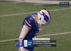 Tyler Bass' would-be game-tying FG sails wide right in crunch time