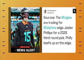 Rapoport: Eagles acquire LB Jaelan Phillips from Dolphins for 2026 third round pick | 'GMFB'