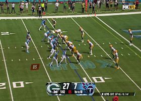 Hopkins posts up on Packers defender for 11-yard TD snag