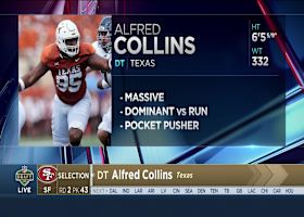 49ers select Alfred Collins with No. 43 pick in 2025 draft