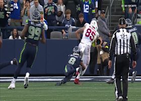 McBride muscles in for a 15-yard TD following a concentration catch