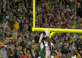 Peyton, Eli and Shane Gillis react to Devonta Smith's 36-yard TD | 'ManningCast'