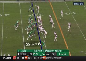 DeVonta Smith's third catch of game goes for 34-yard gain