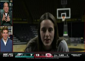 Caitlin Clark successfully predicts Travis Kelce's TD