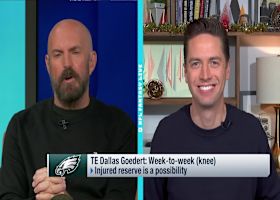 Pelissero: Dallas Goedert (knee) considered week-to-week, no decision yet about IR