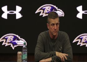 John Harbaugh breaks down Derrick Henry's lack low snap share in the fourth quarter in loss vs. Patriots in Week 16