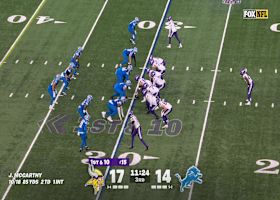 Jefferson's 21-yard reception ends in Lions territory