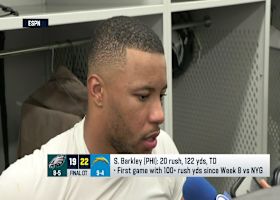 Saquon Barkley: 'We keep continuing to beat ourselves' after loss to Chargers