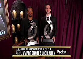 Josh Allen and Ja'Marr Chase announced as Fedex Air & Ground Players of the Year