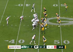 Tyler Johnson’s 21-yard grab moves Jets into Packers territory
