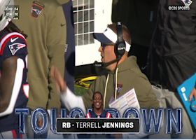 Terrell Jennings gets his first career TD to put Pats up by 6