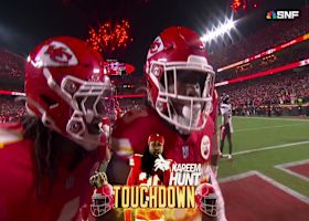 Kareem Hunt's relentless effort yields fourth-down TD run vs. Texans