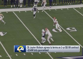 Pelissero: Jaylen Watson agrees to 3-yr/$51M contract with Rams | 'Free Agency Frenzy'