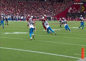 D.J. Wonnum grabs Kyler Murray's errant pass for red zone INT