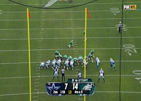 Jake Elliott's 31-yard FG extends Eagles' lead to 17-7 vs. Cowboys