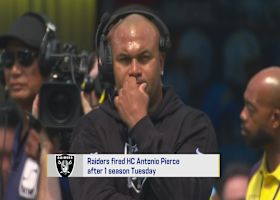 'GMFB' reacts to Raiders firing Antonio Pierce after one full season as HC | 'GMFB'