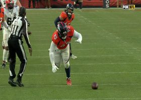 Strong, Moore drop end-around pitch to give Broncos possession in CLE territory