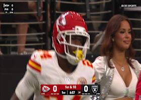 Brashard Smith dashes for a 14-yard gain vs. Raiders