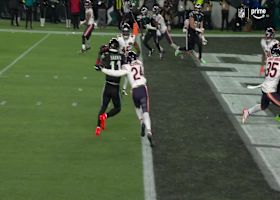 Hurts and A.J. Brown combine forces for their second TD connection vs. Bears
