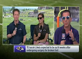 Rapoport: Isaiah Likely expected to miss six weeks after surgery on broken foot | 'Inside Training Camp Live'