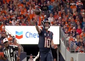 Trautman-Nix connection ends in 26-yard gain outside the red zone