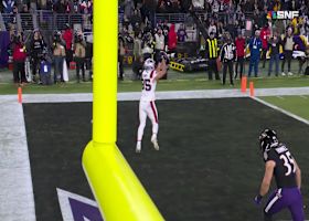 Drake Maye shows off his jumpshot with 1-yard TD pass to Hunter Henry