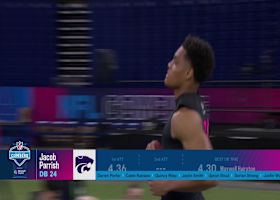 Jacob Parrish runs official 4.35-second 40-yard dash at 2025 combine