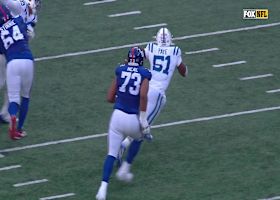 Wan'Dale Robinson collects wide-open touchdown from Lock