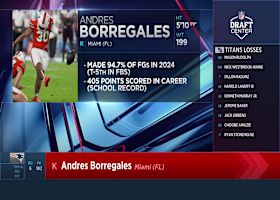 Patriots select Andy Borregales with No. 182 pick in 2025 draft