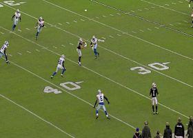 Geno Smith threads 16-yard pass to Brock Bowers