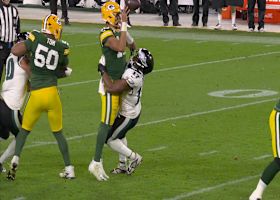 Nakobe Dean forces Jordan Love's second fumble turnover of 2025 season