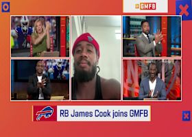 Bills RB James Cook wakes up with 'GMFB' on preparing for 2026 season