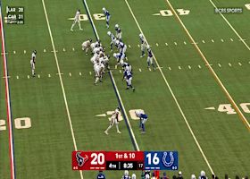 C.J. Stroud's 29-yard completion to Nico Collins gets Texans into Colts' territory