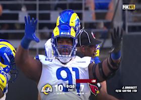 Kobie Turner drops the beat on Brissett for a sack