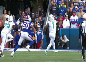 Waddle's TD reception pulls Dolphins to within one point vs. Bills