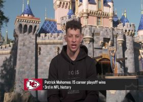 Mahomes joins 'NFL Total Access' from Disneyland to break down Super Bowl LVIII win