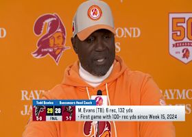 Todd Bowles on Evans: 'He plays winning football... he gave his heart, he gave his all'