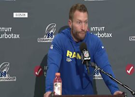 Sean McVay delivers emotional message after Rams NFC Championship loss to Seahawks