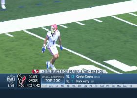 Frelund shares her take on 49ers' Ricky Pearsall selection | 'NFL Draft Kickoff'