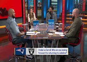 Who are you most looking forward to returning to sideline: Vrabel or Carroll | 'GMFB'