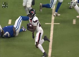 Woody Marks exploits open gap for 16-yard rush