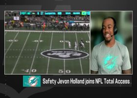 Jevon Holland joins 'NFL Total Access' after 99-yard pick-six in Black Friday win vs. Jets