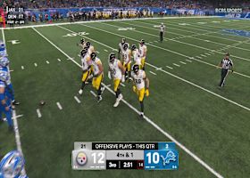 Pittsburgh's fake 'Tush Push' sees Gainwell gain a first down